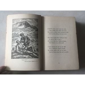 Vintage 1930 Kipling HC Book Barrack Room Ballads Ditties Poems Guilford Library